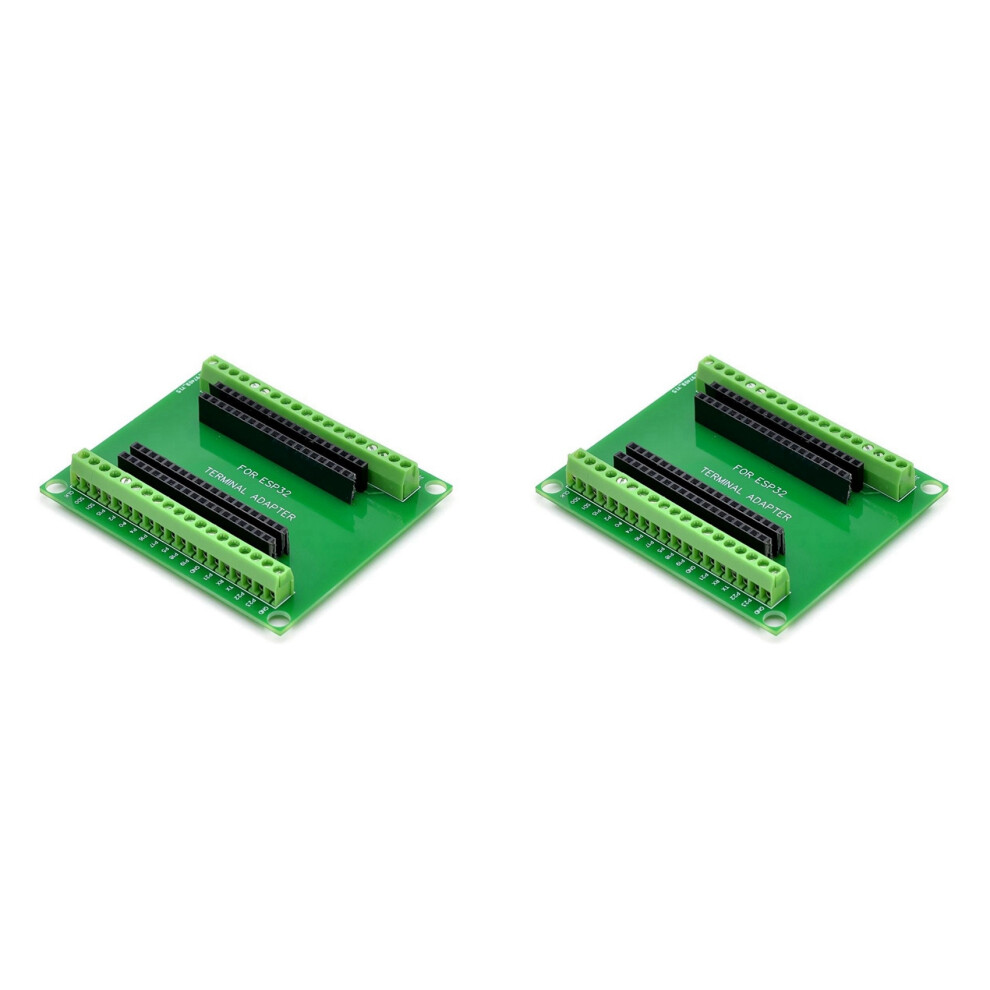 2X Esp32 Breakout Board Esp32 Expansion Board Gpio 1 Into 2 For 38 Pins Esp32s Esp32 Esp-Wroom-32 Development Board 4853316708964