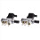 2x Auto Luchtvering Compressor Kleppenblok Besturingseenheid A2113200158 voor W211 E320 E500 E55 CLS55 E63 1
