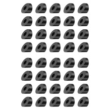 40 Pack 1/4In ID Angle Washers for Cable Railing Posts, for 1/8In 5/32In 3/16In Deck Cable Railing Cable Railing Angled