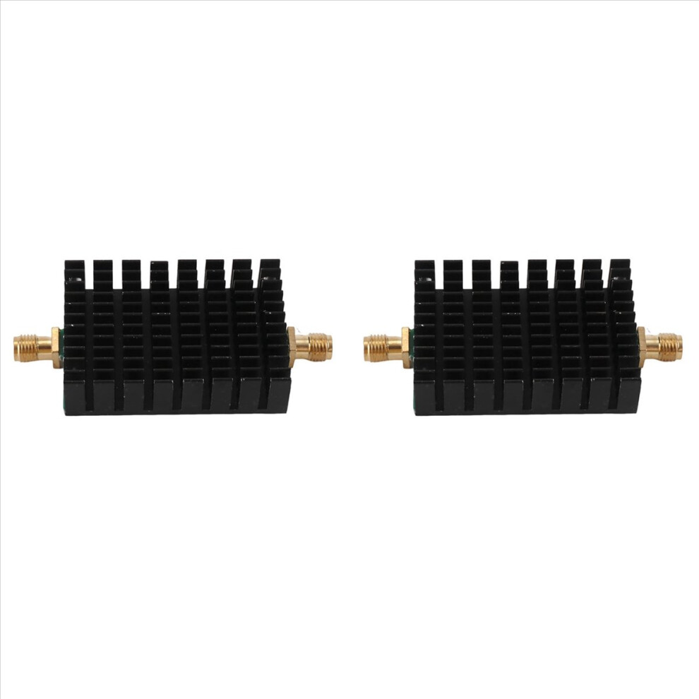 2X 2Mhz-700Mhz Power Amplifier 20Db 3W Low Noise Broadband Power Amplification Module For Hf Vhf Uhf Fm 4853316712879