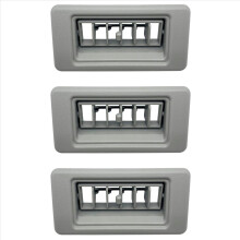 3x Dakairco Ventilatie A/C Paneel Cover MR360996/MR360997 voor V93 V97 Montero V95 V98 V87 Grijs