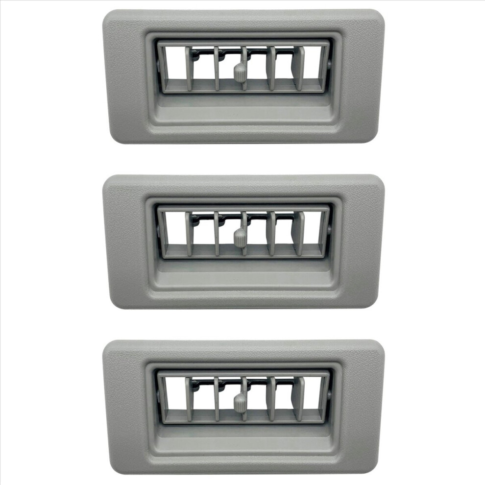 3X Roof Air Conditioning Vent A/C Panel Cover Mr360996/Mr360997 For V93 V97 Montero V95 V98 V87 Gray 4853316714002