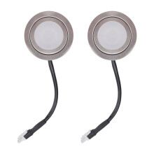 2-pack 1,5W afzuigkaplampen, 12VDC keukenkooklampen, keukenvervangende 20W halogeenlampen