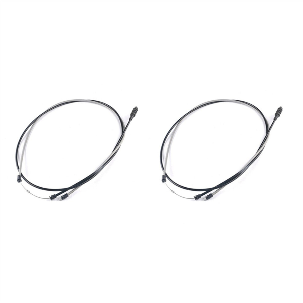 2X 2108800159 A2108800159 Car Front Engine Hood Release Cable For E-Class E200 E220 E250 Black 4853316712855
