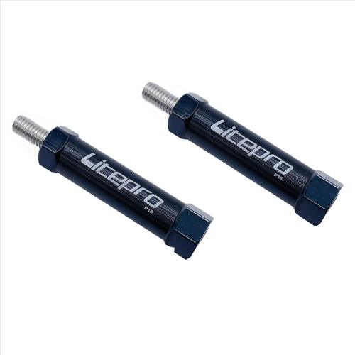 2X Bicycle Rack Easy Wheel Rod Extension Hexagonal Column Telescopic Extension Rod for ,6