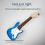 Guitarra de brinquedo de 17 polegadas para crianças, instrumento musical elétrico de 4 cordas, brinquedo eletrônico portátil, C 2