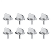 8-teiliges Upgrade-Set 5304525746 Lange Stiel-Herdknöpfe als Ersatz, kompatible Herd- und Ofenknöpfe