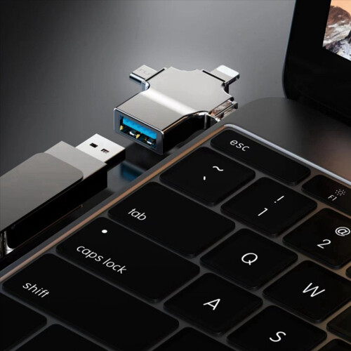 20X SD Card Reader Micro-Card Adapter 4 in 1 USB 3.0 Micro-Sd to USB Cardreader USB for Interface OTG Adaptador 2