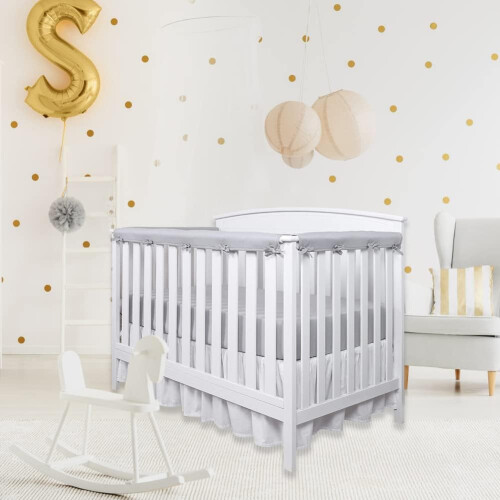 Bed Edge Protector for Cribs, Protection for Bed Frame, Edge Protection, Baby Cot Bumper 2