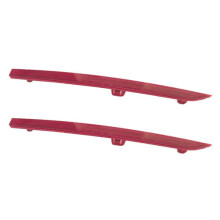 2X 63147847166 Odblask Tylnego Prawego Zderzaka Czerwony dla Serii 3 F30 F31 M Sport 2012 +