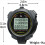 6X Digital Sports Stopwatch, 10Lap /Split Memory Stopwatch Count Down Timer, Large Display Waterproof 12/24 Hour Clock 4