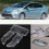 6Pcs Car Crystal Clear Interior Map Dome Light Reading Light Cover for  Prius 2010 - 2015 4
