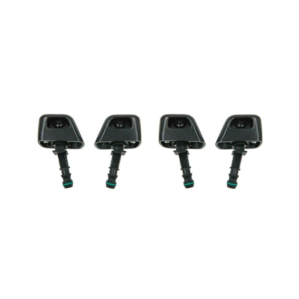 4X For Nissan X-Trail Xtrail T31 2008 - 2014 Headlight Washer Spray Nozzle Jet Sprayer 28641-3Uy0a 28642-3Uy1b Black 6133283613224