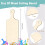 Smooth Wooden DIY Chopping Board Kitchen Decoration Kitchen Tools 24Pack 4