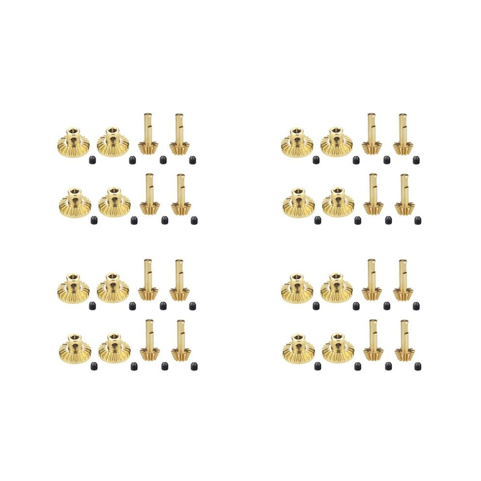 32Pcs Brass Front & Rear Axle Gear Drive Shaft Gear Upgrade Accessories For Wpl C14 C24 B24 B36 Mn D90 D99 Mn99s Parts 6131407744816