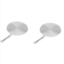 2X Keittolevyn lämmönhajotinlevy Sähköliesi Induktioliesi Muunnin Keittoastia Uunipannu Sovitin 20cm
