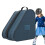 Ice Skate Carrier Breathable Bag, Strap, Sturdy Backpack, Adjustable Shoulder Strap Blue 1