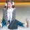 Ice Skate Carrier Breathable Bag, Strap, Sturdy Backpack, Adjustable Shoulder Strap Blue 4