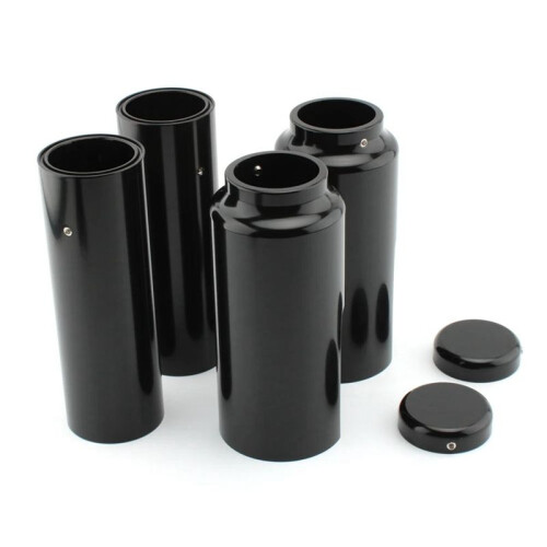 Motorcycle Upper Lower Fork Cover Tubes Caps Kits for Harley Davidson Dyna FXD 2006-2017 1