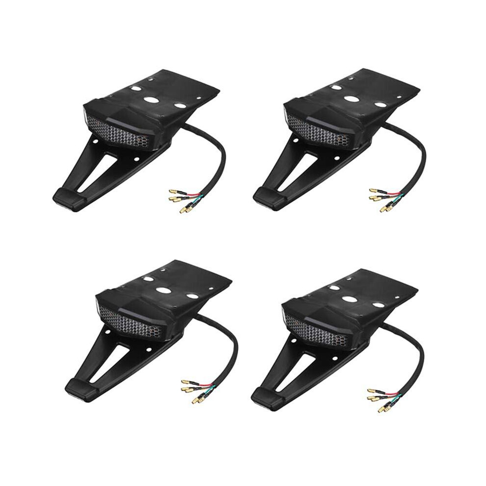 4X Motorcycle Rear Fender Brake Tail License Plate Lamps Dirt Bike Light 6131407776619