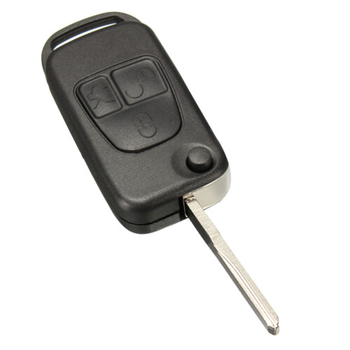 3 Button Remote Key Shell Case For   ML C CL S SL SEL Class