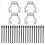 (120 Pack) Marker Pen Tips/Nibs for Remarkable 2 Stylus Pen Replacement Soft Nibs/Tips Black 3