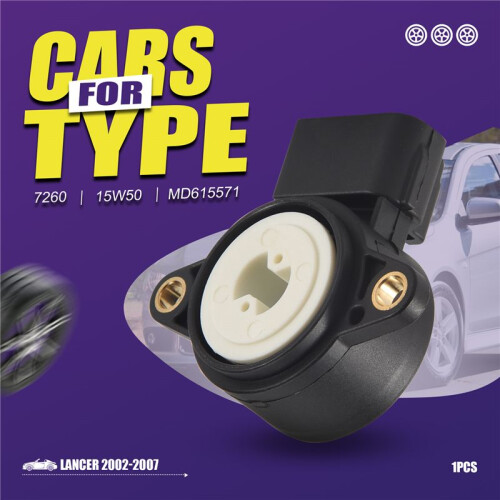 Car Throttle Position Sensor TPS for  Lancer 2002-2007 7260-15W50 MD615571 1