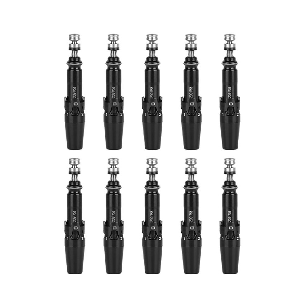 10X .335 Golf Shaft Sleeve Adapter Compatible With Titleist Ts1,Ts2,Ts3,Ts4,917/915/913D,Driver Tip,Lh&Rh Black 4711957147552