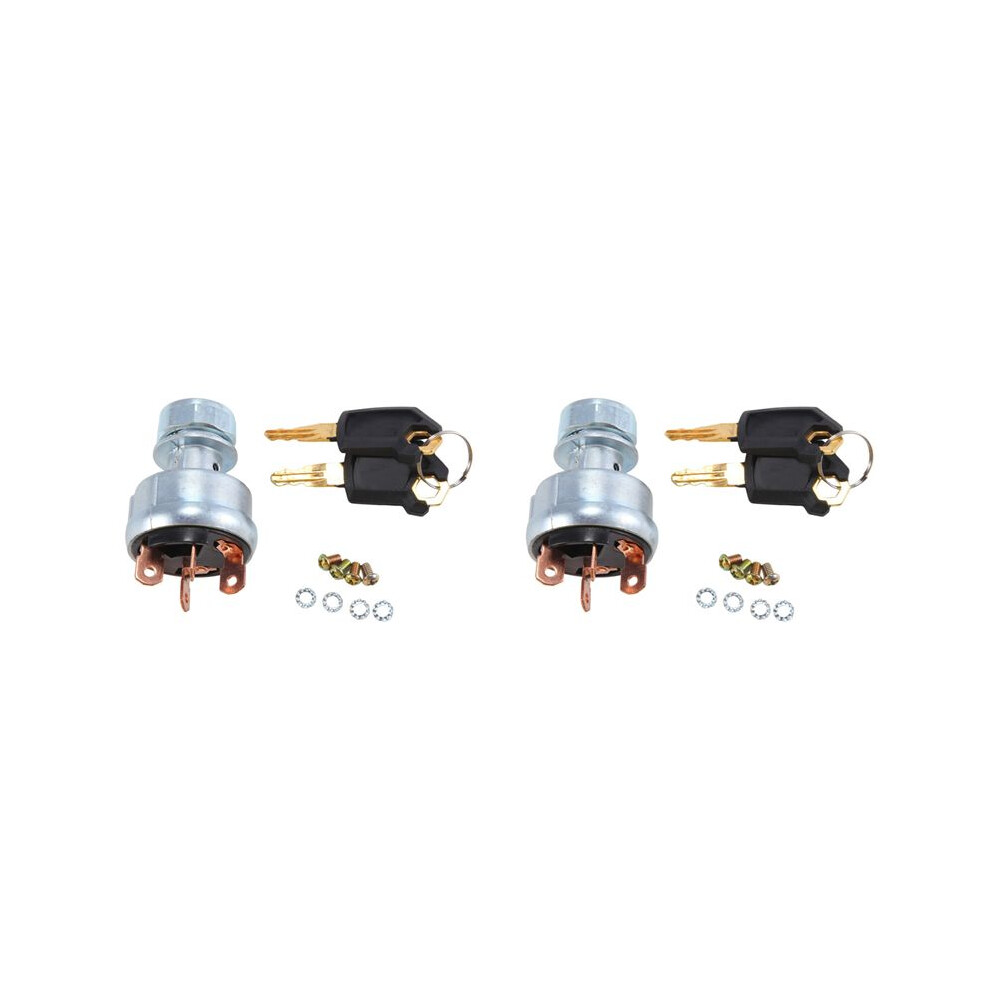 2X Ignition Switch 4 Wire With 4 Keys 9G-7641 9G7641 For Caterpillar Cat Excavator 229 306 320 330 322 375 6133165997251