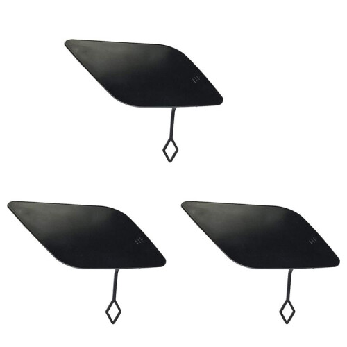 3X 2128850126 Front Bumper Hook Cap Cover for - E-Class W212 E400 E500 2008-2014