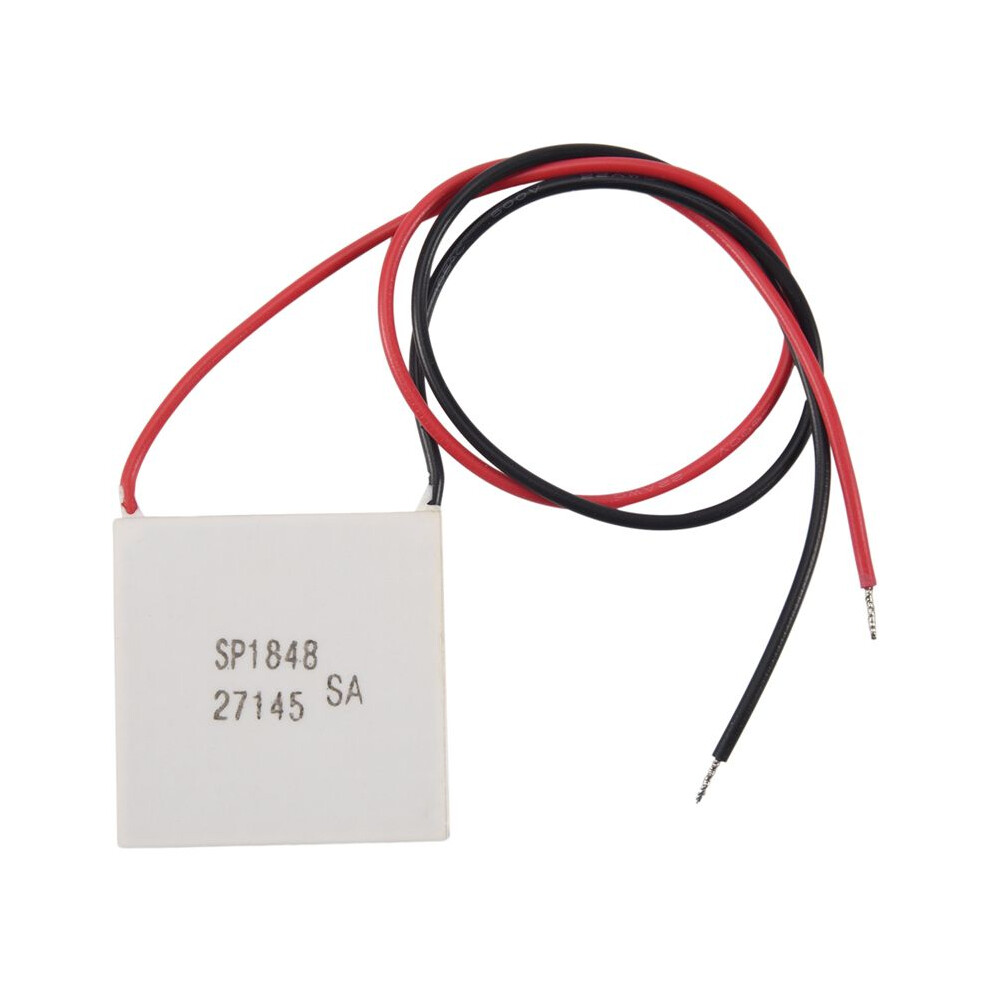 Thermoelectric Peltier Module, High Temperature Thermoelectric Power Generator Peltier Teg 150Celsius, 40X40mm White 6131627791270