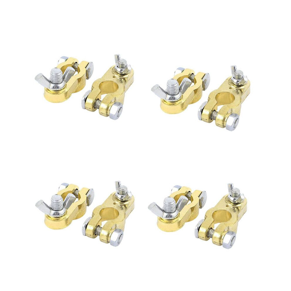 8 Pcs Automotive Car Boat Truck Battery Terminal Clamp Clip Connector Battery Clip Battery Connector 4711501168743