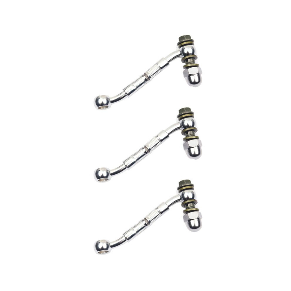 3X Hydraulic Brake Oil Hose Connector Modification Extension Tubing For Honda Yamaha Kawasaki Ktm Ducati Suzuki 4713066903241