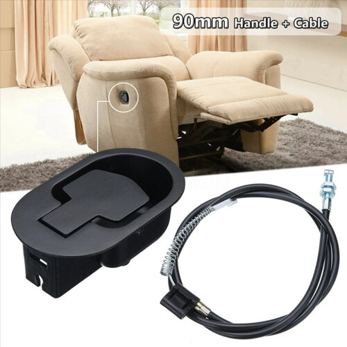 4X Recliner Release Pull Handle with Cable Universal Couch Lever Replacement Parts Sofa Accessories 2