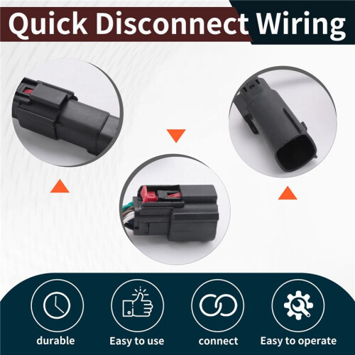Quick Disconnect Wiring Harness Replacement Suitable for Tour-Pak CD-TP-QD-14 1