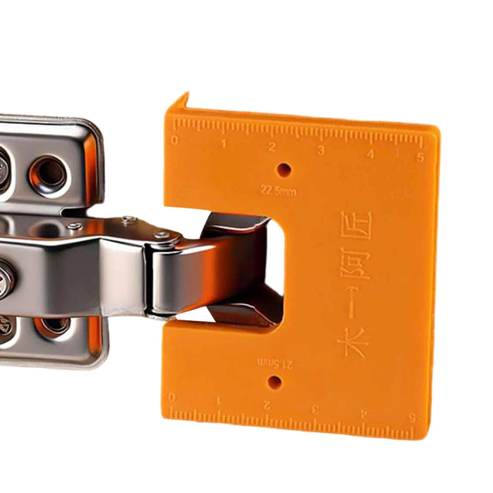 Door Hinge Jig With Magnetic Locking Stability, Nodrill Precision Alignment For Doors And Cabinets 9001264102692