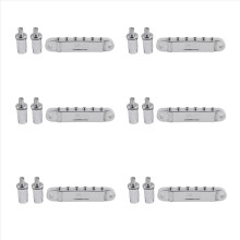6X Silver Tune-O- Electric Roller Saddle Bridge Lp Sähkökitaran Talla Korea