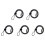 5X Security Anti-Theft Combination Laptop Notebook Cable Lock 4 Digit Password Lock 1