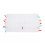 Feuille de maille en plastique transparent, pour la-Blanc M 1