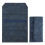 Leeres Rundstricknadeletui mit mehreren elastischen-Marineblau 1