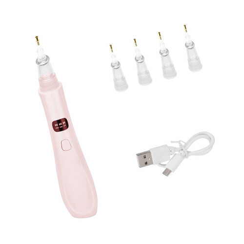 Strass-Malset mit 4 Ersatzspitzen. Elektrischer-Rosa