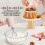 Schnurloser Hand-Edelstahl-Schneebesen, ergonomischer Griff, 6