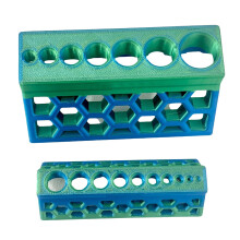 Pipe Drilling Guide for 1/32 to 3/8 Inch Pipes with Precise Alignment and Accurate Positioning