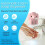 Automatic Soap Dispenser, Kids Foaming Dispenser Touchless Rechargeable, Cute Animal (White) 3