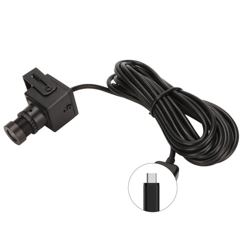 Βιομηχανική κάμερα USB, αισθητήρας CMOS 2MP, υψηλός ρυθμός καρέ με ευρυγώνιο φακό HD, 1