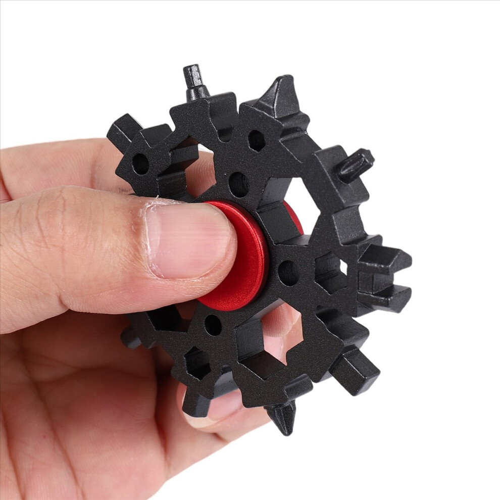 22-In-1 Snowflake Multitool Carbon Steel Standard Multitool, Wrench Gifts For Men B 4853316745839