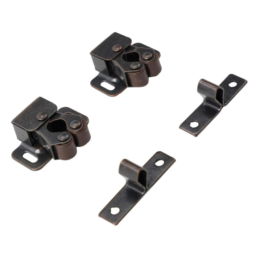 Stainless Steel Cabinet Door Latch Double Roller Catch For Boats Rvs Marine Caravan Secure Closure 9426802917802