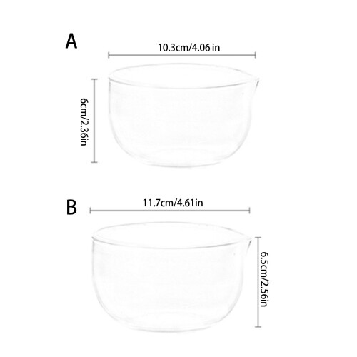 350/600 ml transparente-350 ml Schaumstoffverpackung 2