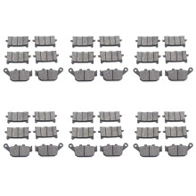 6X Motorcycle Front and Rear Brake Pads for Honda XAdv 750 X-Adv ADV750 2017-2021 CBR650R CB650R 2019-2021