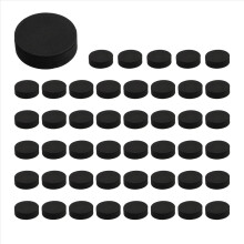 48 elevadores de macetas de caucho natural invisibles para plantas pesadas de exterior.